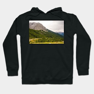 Vrsic Pass in Slovenia Hoodie